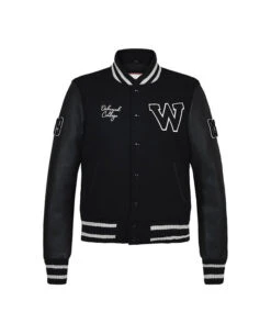 Blouson Cuir Femme Teddy Noir Oakwood " 64531 " -Maroquinerie 0006453105011 088069200 1601 01092023