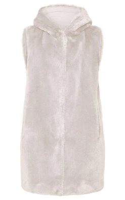 Gilet Long Sans Manches Oakwood Ivoire " 64667 "