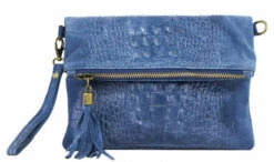 Pochette Cuir Vachette Femme Jeans " TECLA " -Maroquinerie 05teclajeans 025577100 1727 01032021