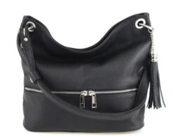 Sac Cuir Femme Vachette Noir "JOSS" 11 Sac Cuir Femme Vachette Noir "JOSS" -Maroquinerie 08josss7069nero 060275100 1537 26022021