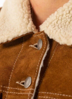 Blouson Court Cuir Femme "101645" Cognac -Maroquinerie 101645 zoom 008641800 1643 18022021