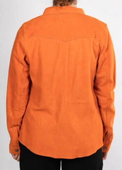 Chemise Femme Chèvre Velours Orange " 101763 "