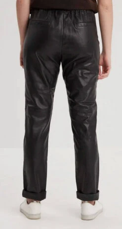 Pantalon Cuir Femme Noir " 102379 "