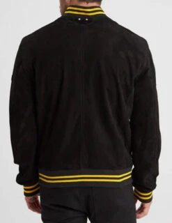 Blouson Teddy Homme Noir " 102579 "