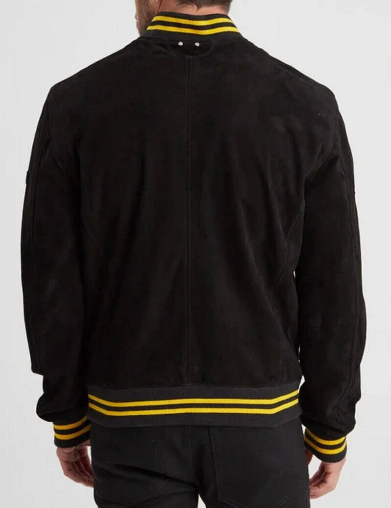 Blouson Teddy Homme Noir " 102579 " 1 Blouson Teddy Homme Noir " 102579 "