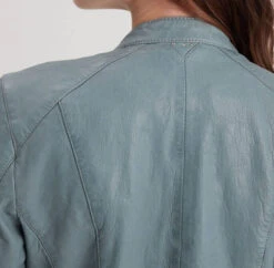 Blouson Cuir Femme Style Motard Bluestorm " 102581 " -Maroquinerie 102581bluestormzoom 084655000 1507 28022023