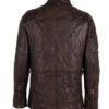 GIPSY Veste Cuir Homme Marron " KALISDO "