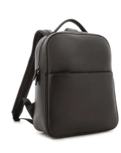 Hexagona Sac à Dos A4 Cuir Vachette Marron Fonce " 135731 "