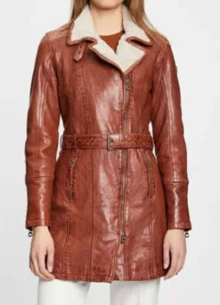 GIPSY Trois Quart Cuir Femme Cognac " TAMALA " 7 GIPSY Trois Quart Cuir Femme Cognac " TAMALA " -Maroquinerie 14574cognac 071908700 1638 27102022