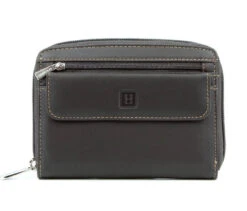 Hexagona Pochette Cuir Vachette Marron " 151125 " -Maroquinerie 151125 marron face 063161700 1752 12102019