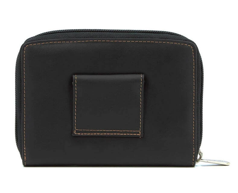 Hexagona Pochette Cuir Vachette Noir " 151125 " 1 Hexagona Pochette Cuir Vachette Noir " 151125 "