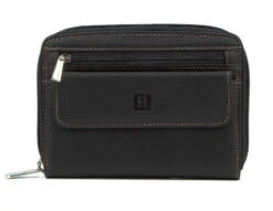 Hexagona Pochette Cuir Vachette Noir " 151125 " 5 Hexagona Pochette Cuir Vachette Noir " 151125 " -Maroquinerie 151125 noir face 066901800 1752 12102019