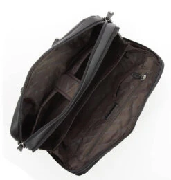 Hexagona Porte Documents Ordinateur Vachette Noir " 154835 " -Maroquinerie 154835porteordinateur17encuirdevachette doublure 013695700 1547 20102017