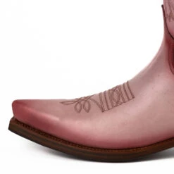 Santiags Cuir Vintage Rose MAYURA " 1920V " -Maroquinerie 1920vintagerosa05 041135900 1740 18102018