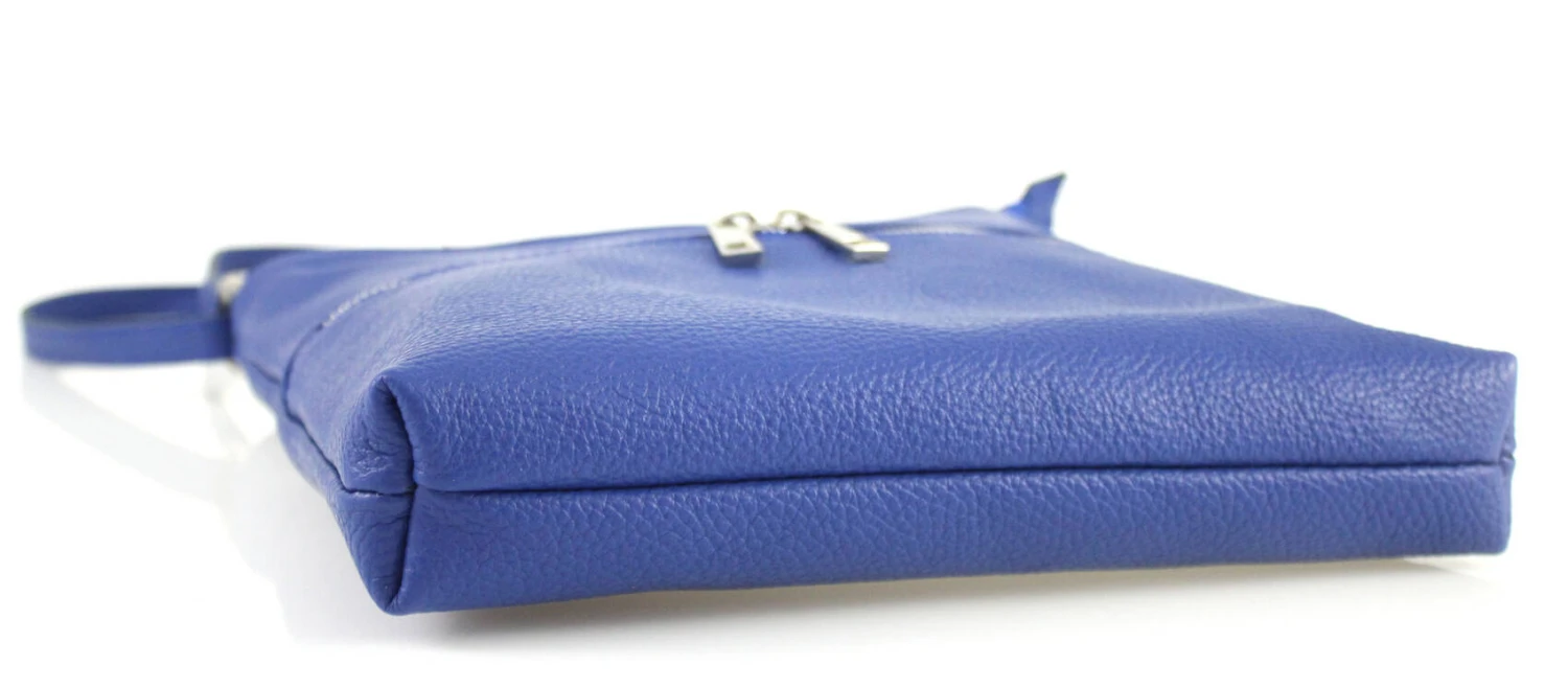 Sac Bandoulière En Cuir Bluette " JOSSLYN " 2 Sac Bandoulière En Cuir Bluette " JOSSLYN " – Image 2