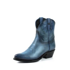 Bottines Cuir Femme Mayura Vintage Azul "2374" -Maroquinerie 2374vintageazul01 037981000 1102 24012018