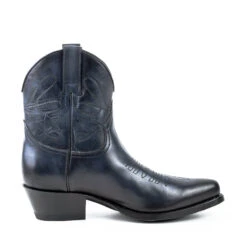 Bottines Cuir Femme Mayura Vintage Azul Marino "2374" -Maroquinerie 2374vintageazulmarino05 020596600 1101 24012018