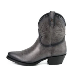 Bottines Cuir Femme Mayura Vintage Gris "2374"