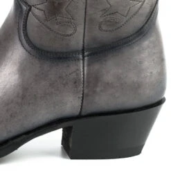 Bottines Cuir Femme Mayura Vintage Gris "2374" -Maroquinerie 2374vintagegris1921c04 031290500 1747 18102018