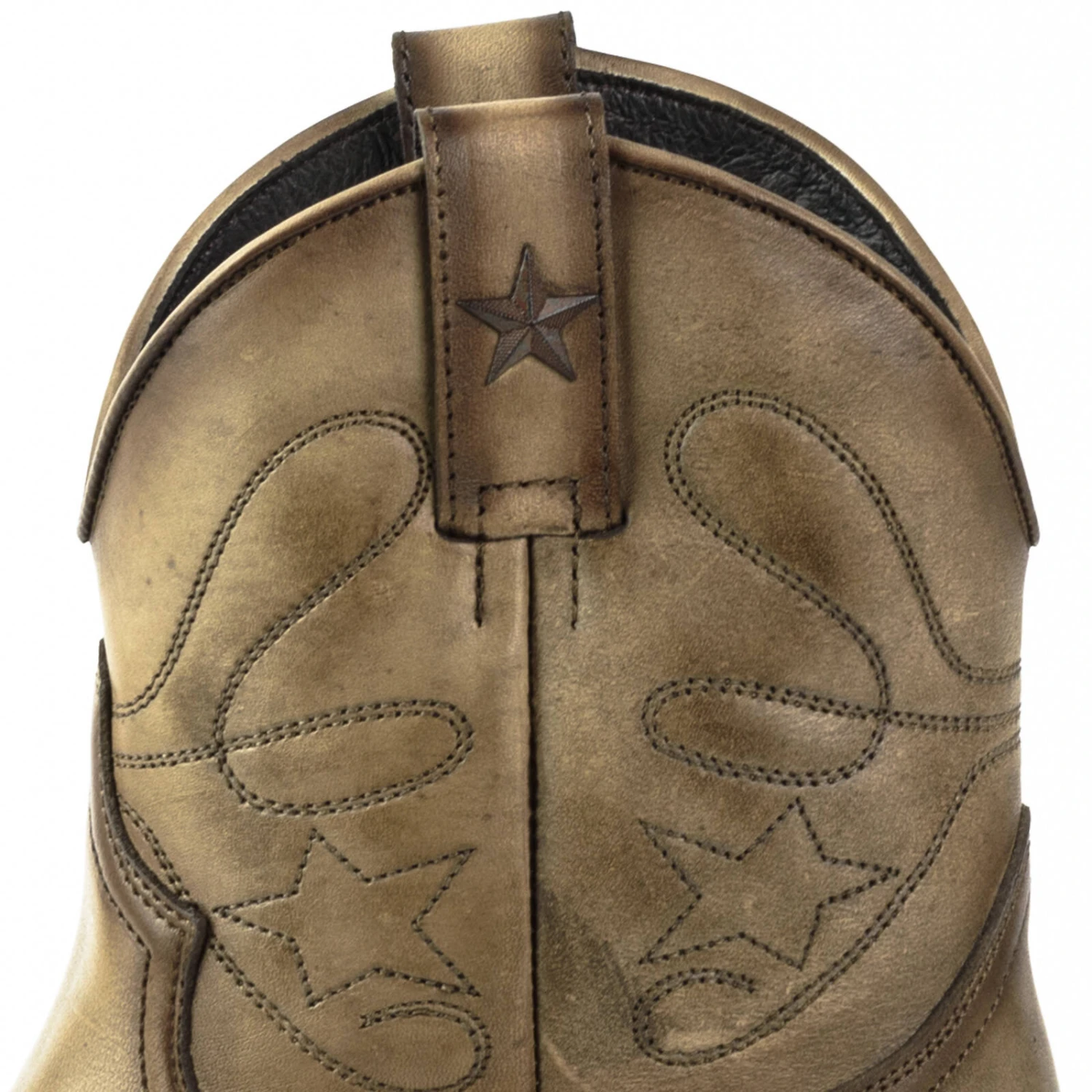 Bottines Cuir Femme Mayura Vintage Taupe "2374" 2 Bottines Cuir Femme Mayura Vintage Taupe "2374" – Image 2