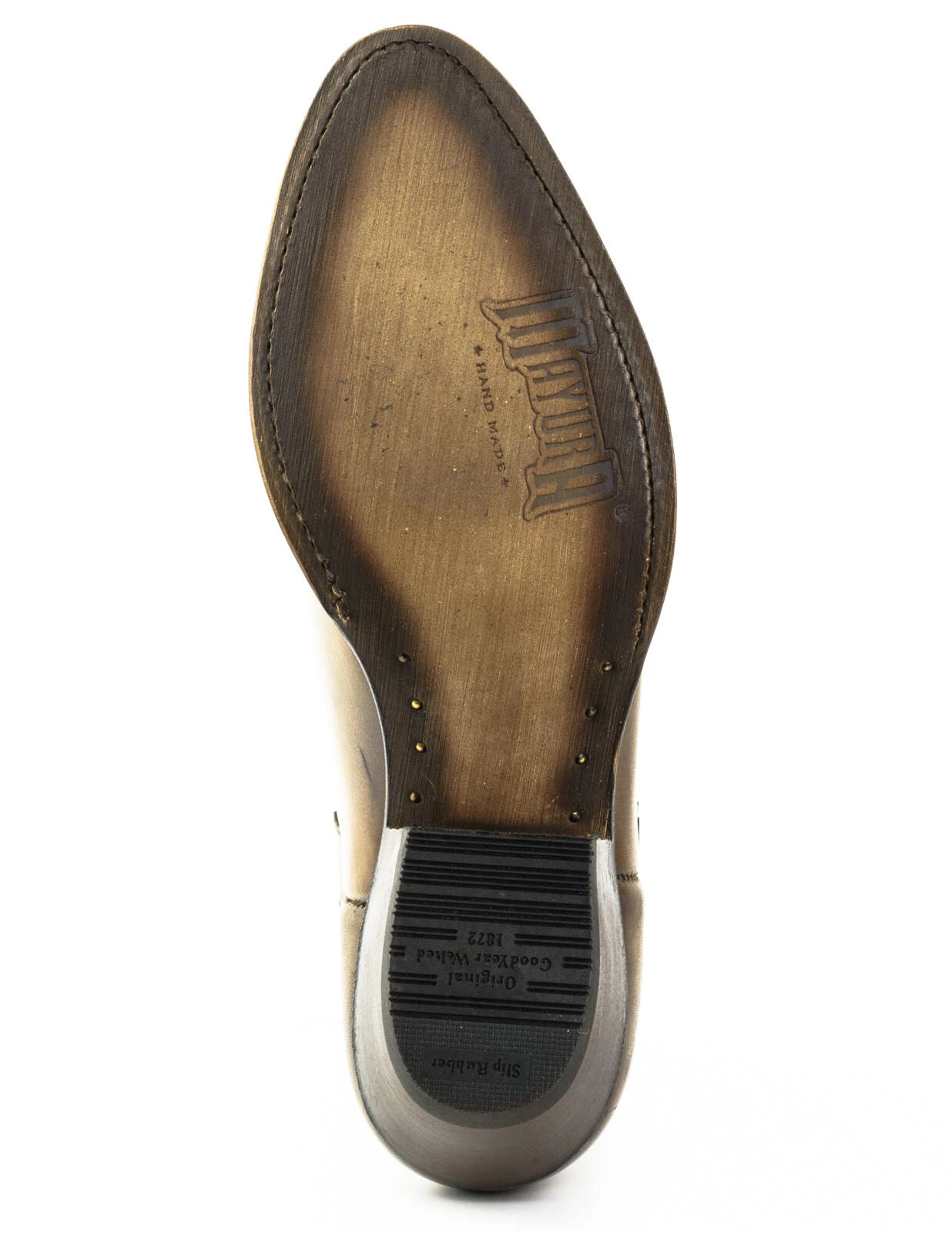 Bottines Cuir Femme Mayura Vintage Taupe "2374" 7 Bottines Cuir Femme Mayura Vintage Taupe "2374" – Image 7