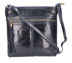 Sac Bandoulière Cuir Blu " EVAN "