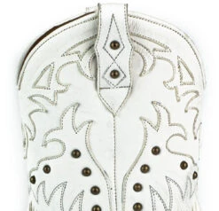 Boots Cuir Femme Mayura Blanc " 2475 " 12 Boots Cuir Femme Mayura Blanc " 2475 " -Maroquinerie 2475blanczoom2 006624700 1050 19072023