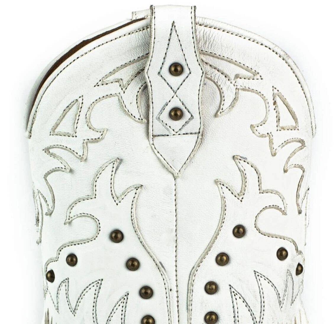 Boots Cuir Femme Mayura Blanc " 2475 " 5 Boots Cuir Femme Mayura Blanc " 2475 " – Image 5