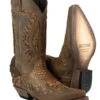 Santiags Cuir Vachette Python Sadale Tierra " 2567 "