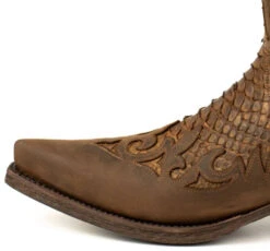 Santiags Cuir Vachette Python Sadale Tierra " 2567 " 13 Santiags Cuir Vachette Python Sadale Tierra " 2567 " -Maroquinerie 2567tierra 041834200 1447 08112022