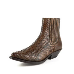 Boots Cuir Homme Python Mayura Cognac " 2575 " 15 Boots Cuir Homme Python Mayura Cognac " 2575 " -Maroquinerie 2575cognac7 028552400 1034 21052021