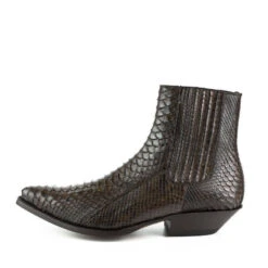 Boots Cuir Homme Python Mayura Marron " 2575 " 14 Boots Cuir Homme Python Mayura Marron " 2575 " -Maroquinerie 2575marron6 032502000 1034 21052021