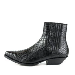 Boots Cuir Homme Python Mayura Noir " 2575 " 15 Boots Cuir Homme Python Mayura Noir " 2575 " -Maroquinerie 2575noir6 013452300 1035 21052021