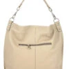 Sac Cuir Femme Taupe " LUDMILLA "