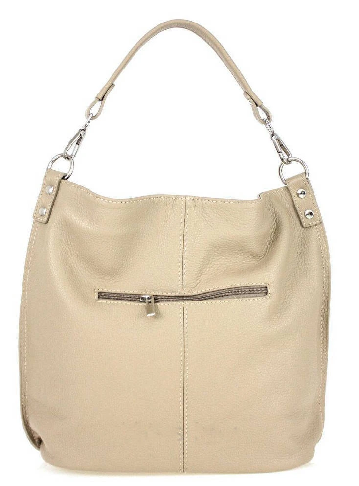 Sac Cuir Femme Taupe " LUDMILLA " 1 Sac Cuir Femme Taupe " LUDMILLA "
