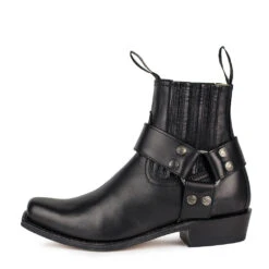 Boots Cuir Noir Sendra " 3048 "