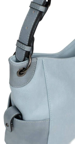 Besace Synthétique Bleu Galet Hexagona " 315301 " 7 Besace Synthétique Bleu Galet Hexagona " 315301 " -Maroquinerie 31530109a24 070446500 1526 04032022