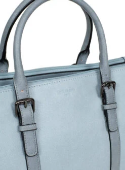 Hexagona Sac Porté Main 2 Poignées Synthétique Bleu Galet " 316105 " -Maroquinerie 31610509a24 038206900 1509 04032022