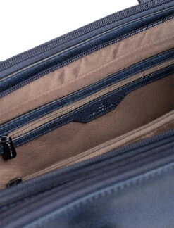 Hexagona Sac Porté Main 2 Poignées Synthétique Bleu Nuit " 316105 " -Maroquinerie 31610564005 063290600 1509 04032022