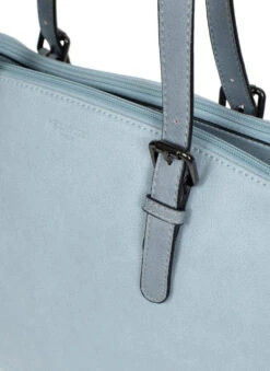 Hexagona Sac Porté épaule 2 Anses Synthétique Bleu Galet " 316137 " -Maroquinerie 31613709a24 065052000 1513 04032022