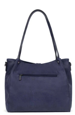 Hexagona Sac Porté épaule 2 Anses Synthétique Bleu Nuit " 316747 "