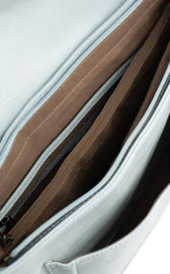 Hexagona Sac Gibecière Synthétique Bleu Galet " 319486 " -Maroquinerie 31948609a25 037245800 1503 04032022