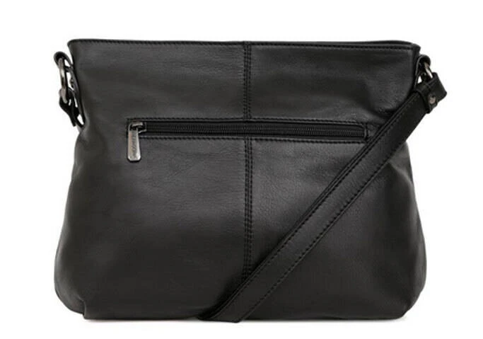 Hexagona Sac Cuir Femme Vachette Noir " 414699 " 1 Hexagona Sac Cuir Femme Vachette Noir " 414699 "