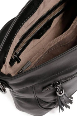 Hexagona Sac Cuir Femme Vachette Noir " 414699 " 9 Hexagona Sac Cuir Femme Vachette Noir " 414699 " -Maroquinerie 414699noirzoom2 017239100 1837 12102023