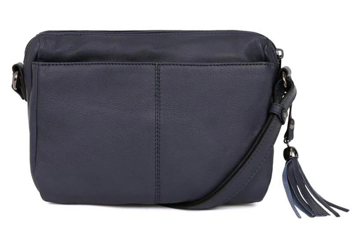 Hexagona Trotteur En Cuir De Vachette Marine " 415496 " 1 Hexagona Trotteur En Cuir De Vachette Marine " 415496 "