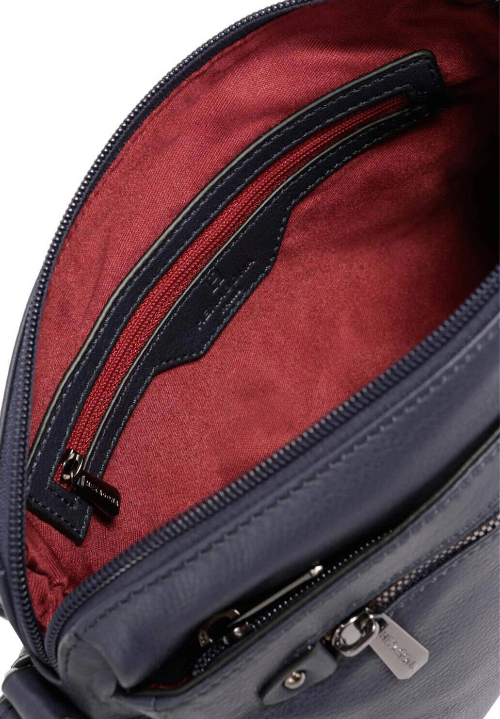 Hexagona Trotteur En Cuir De Vachette Marine " 415496 " 4 Hexagona Trotteur En Cuir De Vachette Marine " 415496 " – Image 4