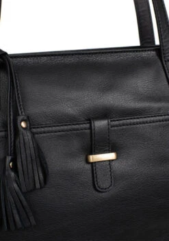 Hexagona Sac Cabas Porté épaule Vachette Noir " 419989 " -Maroquinerie 41998901004 062466800 0912 15092023