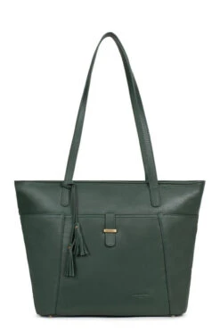 Hexagona Sac Cabas Porté épaule Vachette Sapin " 419989 " -Maroquinerie 419989sapinface 066958600 1128 27092023