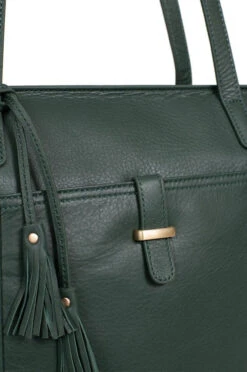 Hexagona Sac Cabas Porté épaule Vachette Sapin " 419989 " -Maroquinerie 419989sapinzoom 094344000 1128 27092023