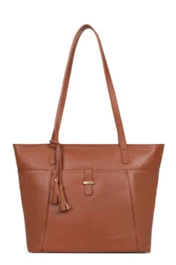 Hexagona Sac Cabas Porté épaule Vachette Terre " 419989 " -Maroquinerie 419989terreface 064581900 1128 27092023